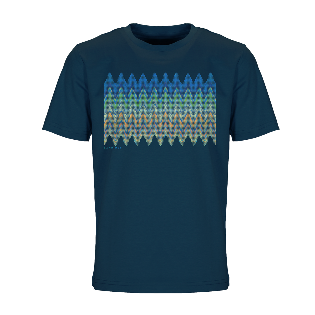 Sequin Zig Amalfi Box - Kids T-Shirt