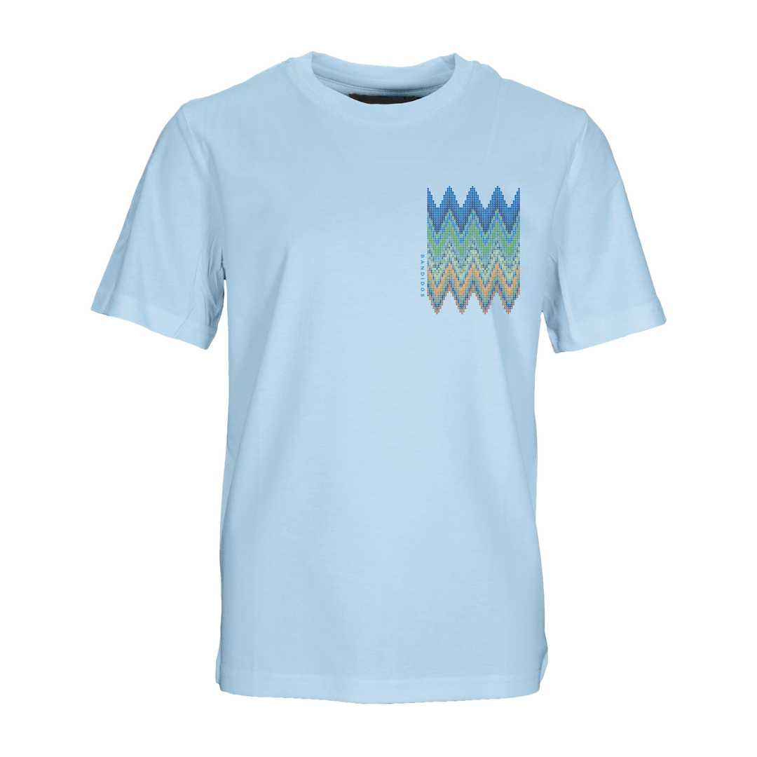 Sequin Zig Amalfi Chest - Kids T-Shirt