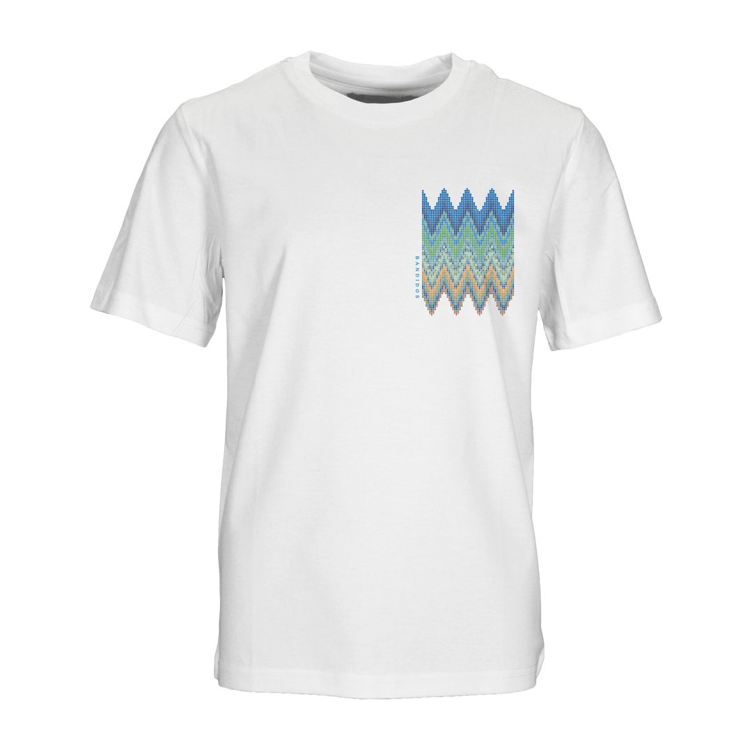 Sequin Zig Amalfi Chest - Kids T-Shirt