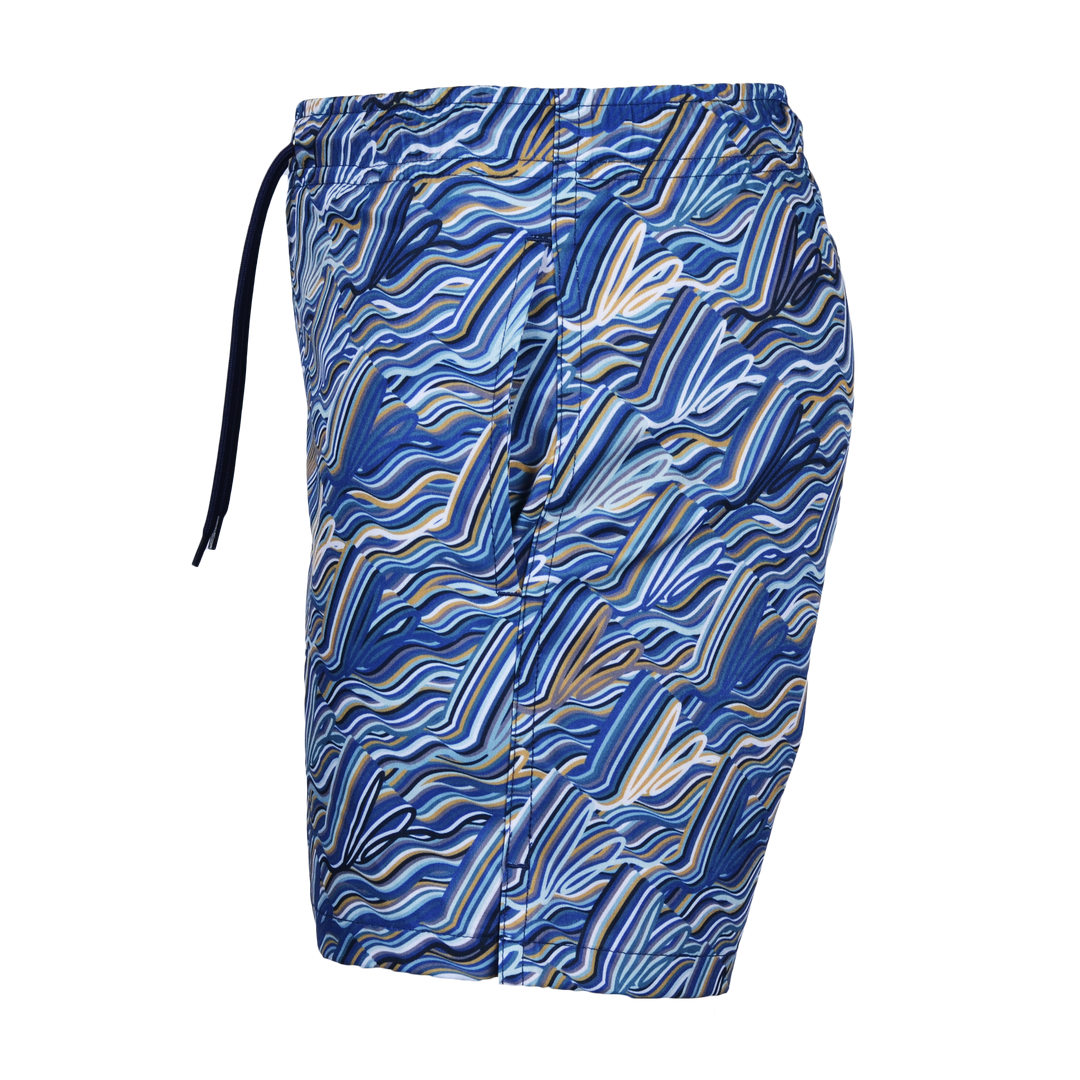 Autograph Navy Gold Pocket - Kid's T-shirt & Swim Short Set