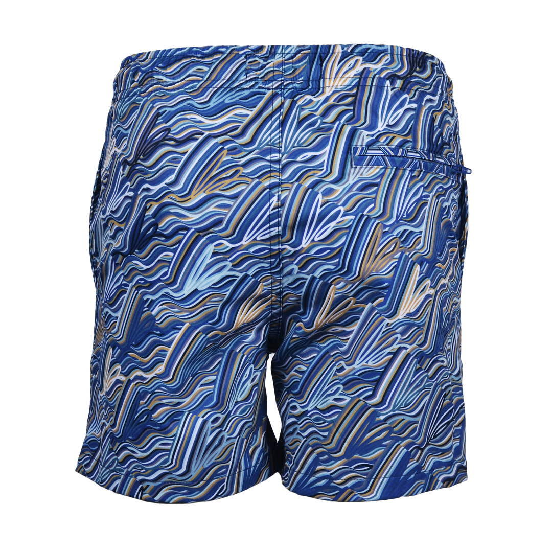 Autograph Navy Gold - Kid's T-shirt & Swim Short Set