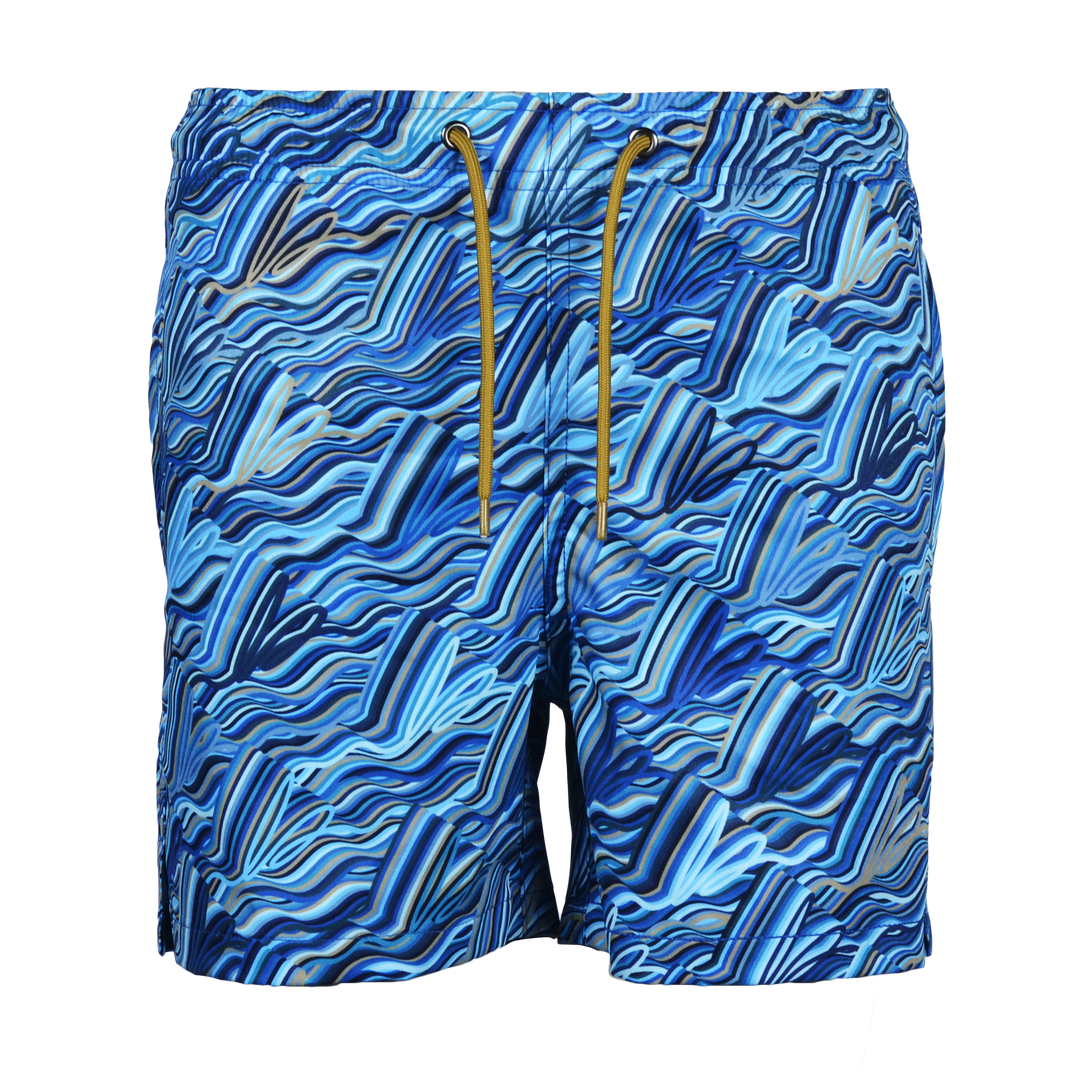 Autograph Navy - Kid's T-shirt & Swim Short Set