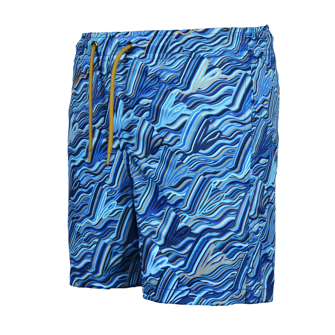 Autograph Navy - Kid's T-shirt & Swim Short Set