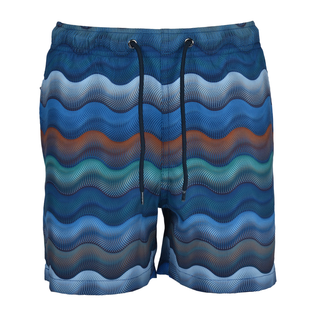 Dot Waves Dubai Orb - Kids T-Shirt & Swim Short Set