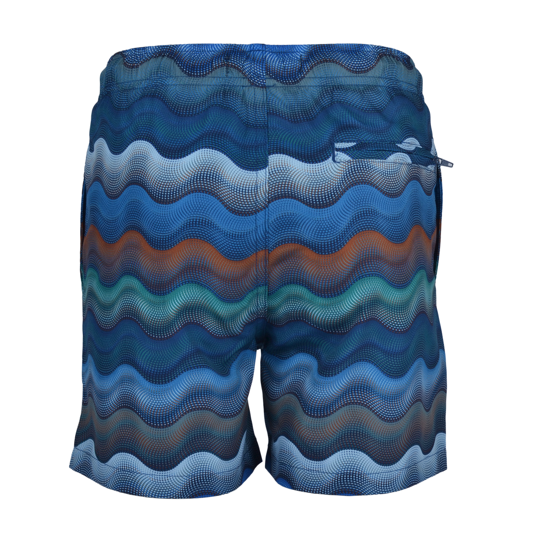 Dot Waves Dubai Orb - Kids T-Shirt & Swim Short Set
