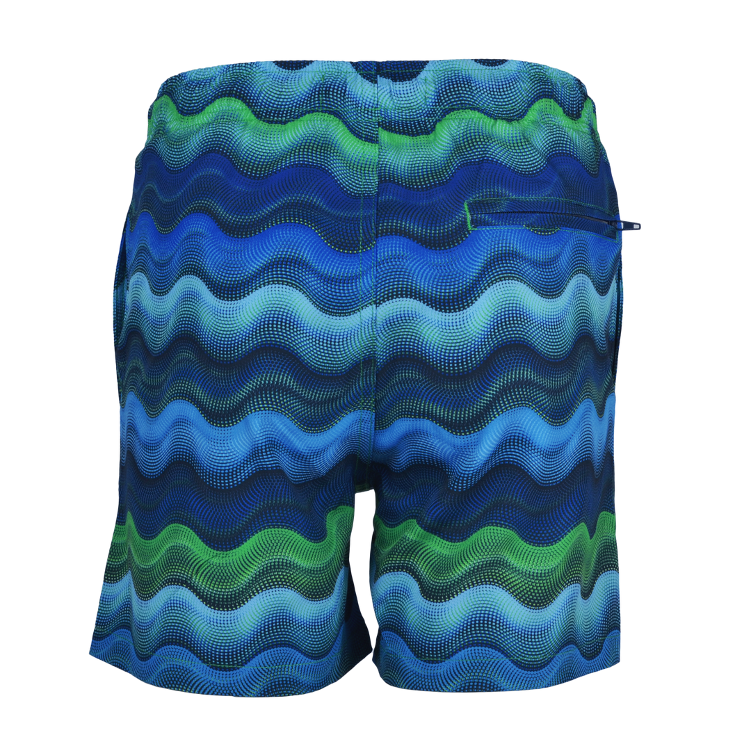 Dot Waves Hawaii Orb - Kids T-Shirt & Swim Short Set