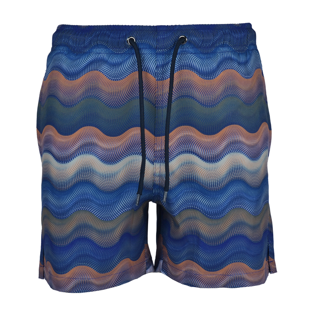 Dot Waves Marrakech Bar - Kids T-Shirt & Swim Short Set