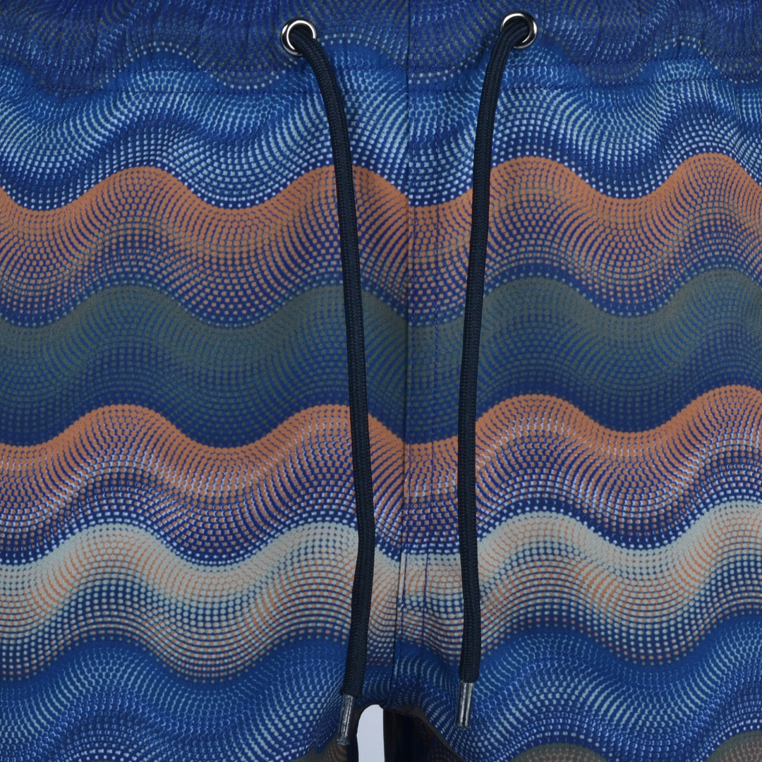 Dot Waves Marrakech Bar - Kids T-Shirt & Swim Short Set