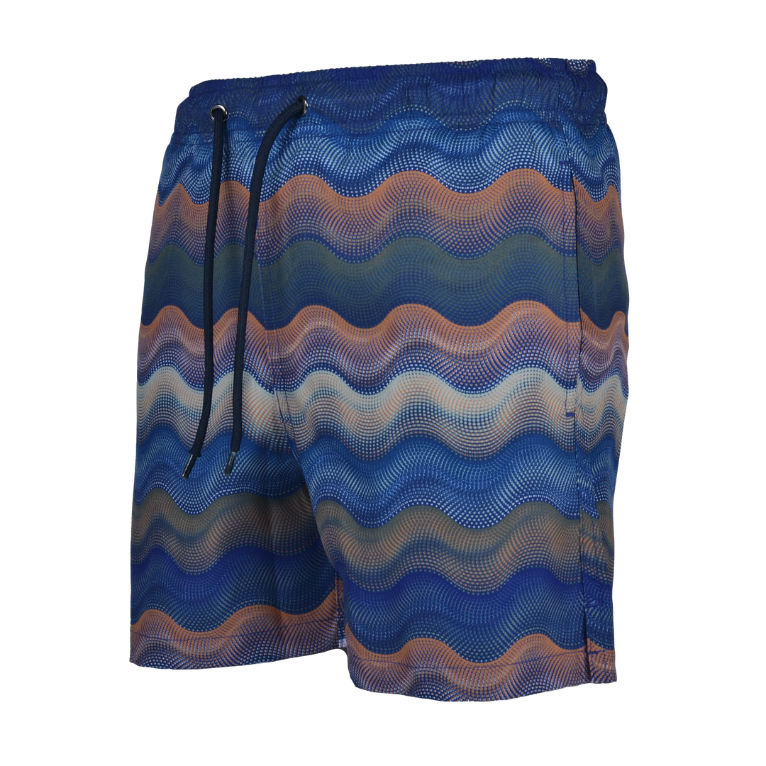 Dot Waves Marrakech Bar - Kids T-Shirt & Swim Short Set