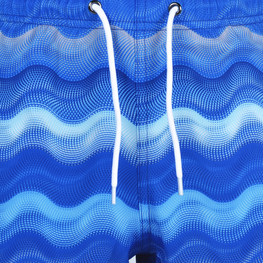 Dot Waves Santorini Orb - Kids T-Shirt & Swim Short Set