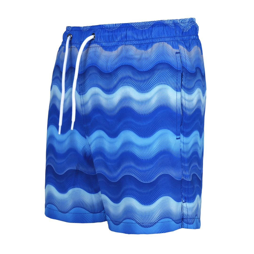 Dot Waves Santorini Orb - Kids T-Shirt & Swim Short Set