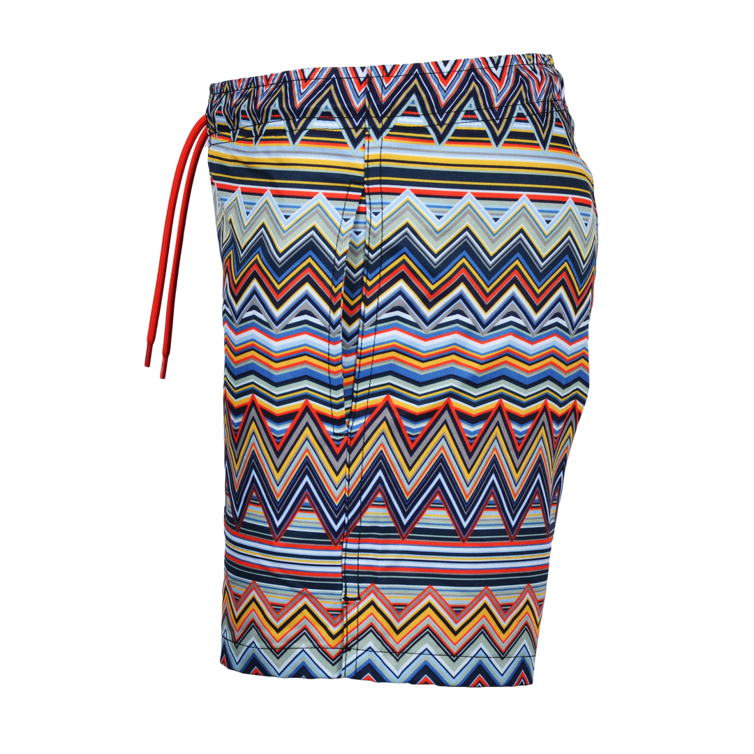Multi Zig Multi Waveform - Kid's T-shirt & Swim Short Set