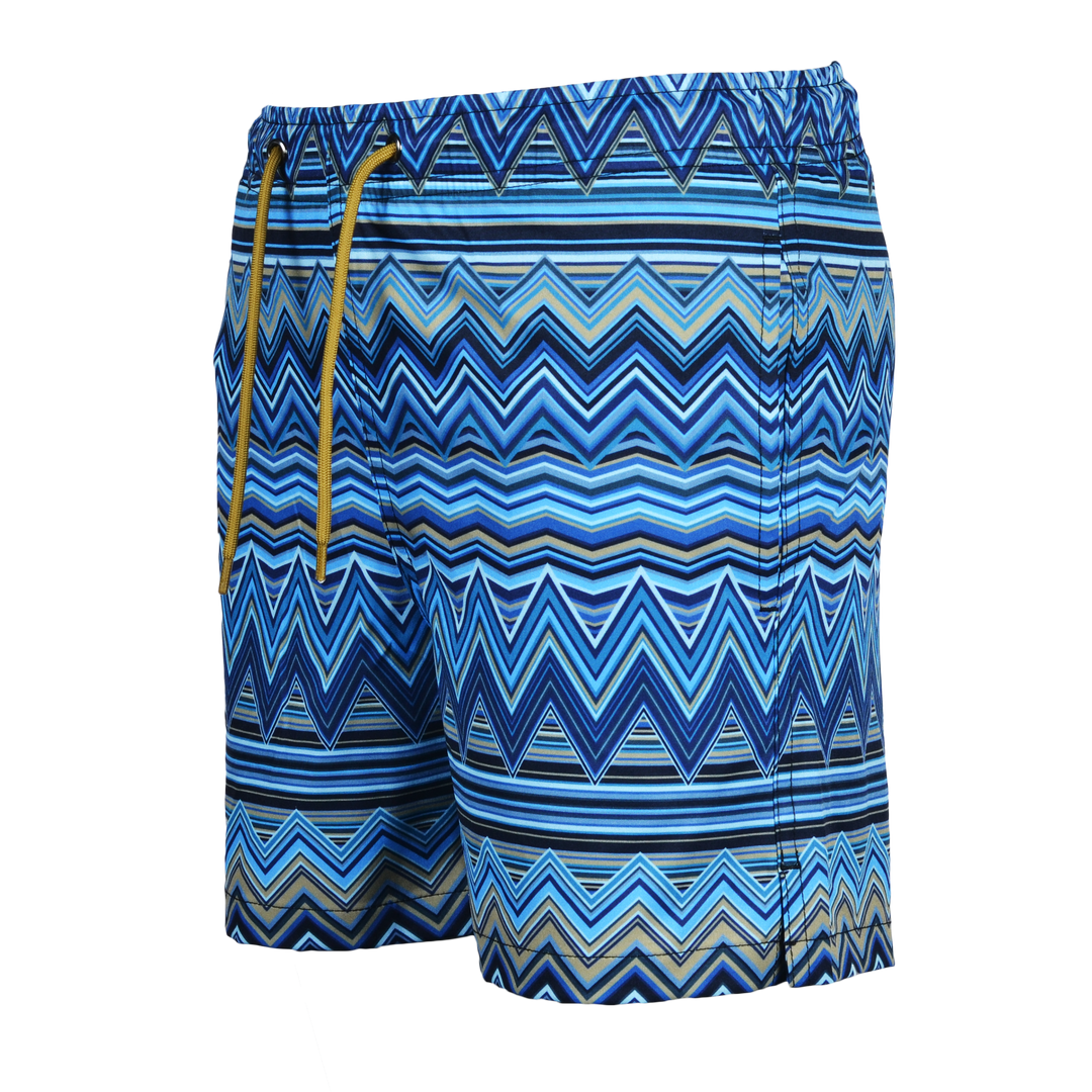 Multi Zig Navy - Kid's Swim Short