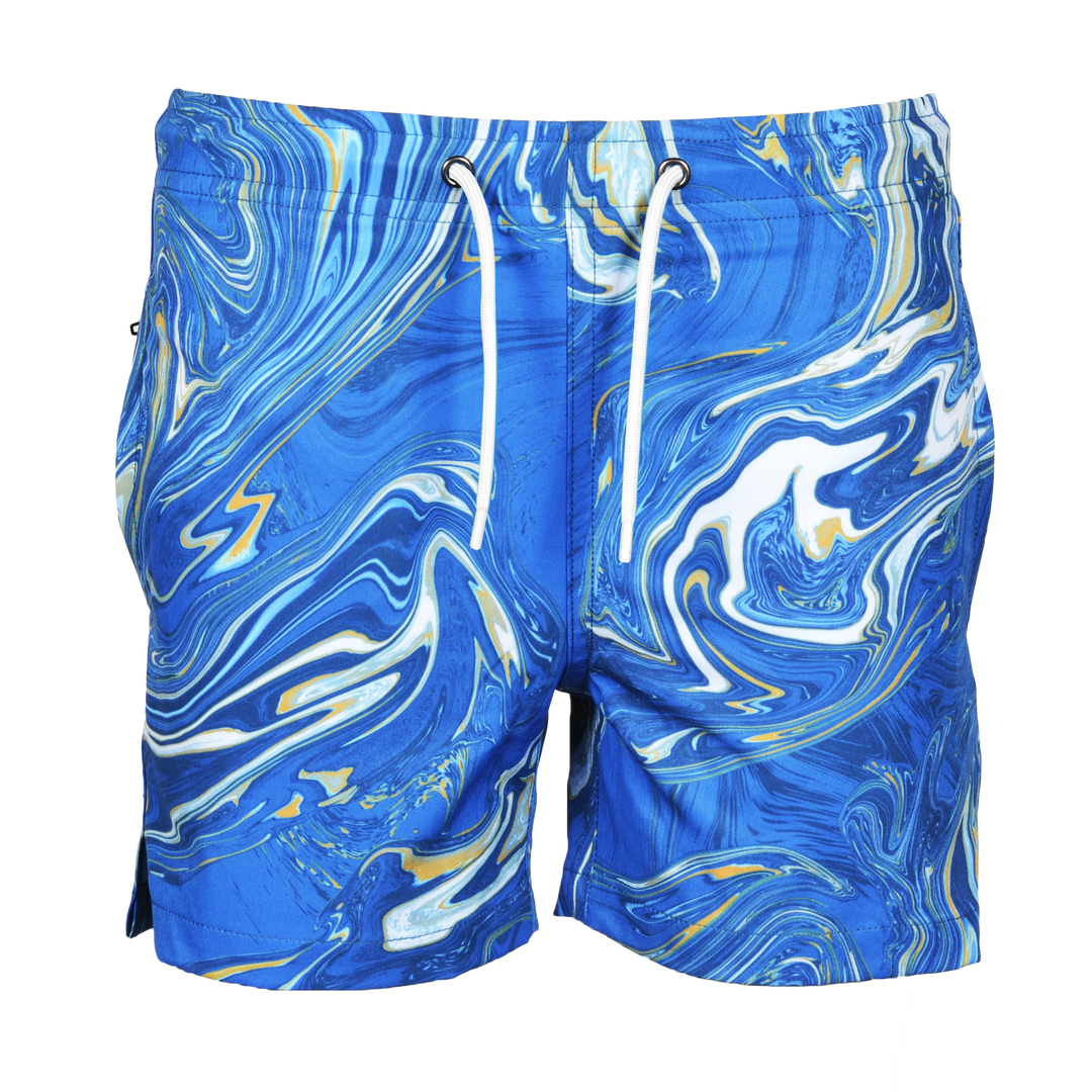 Oil Blue - Kid's Swim Short