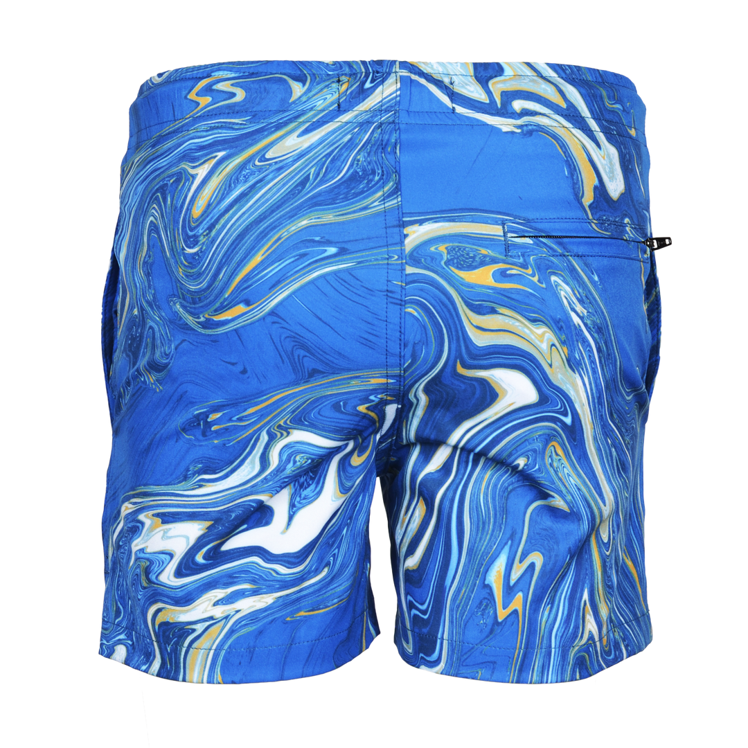 Oil Blue - Kid's Swim Short