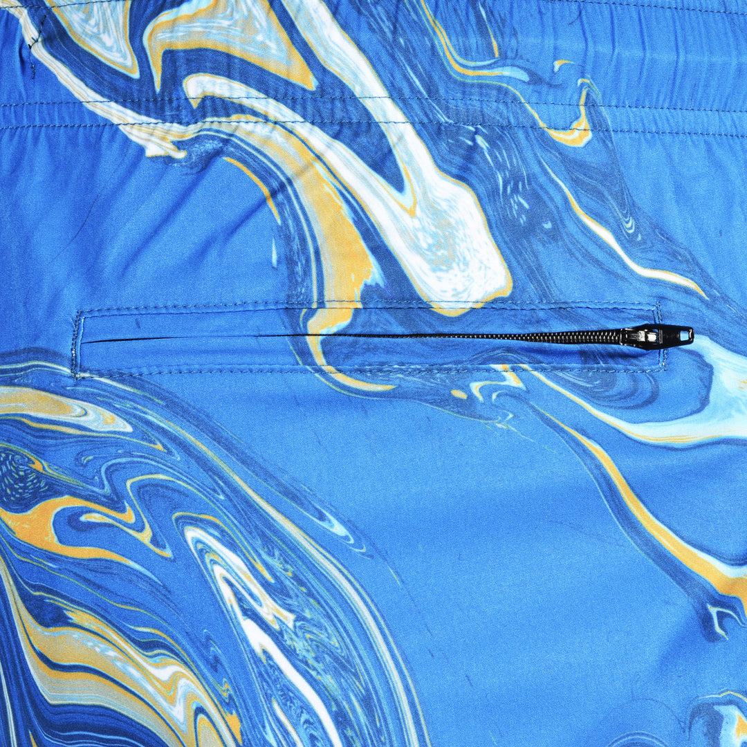 Oil Blue - Kid's Swim Short