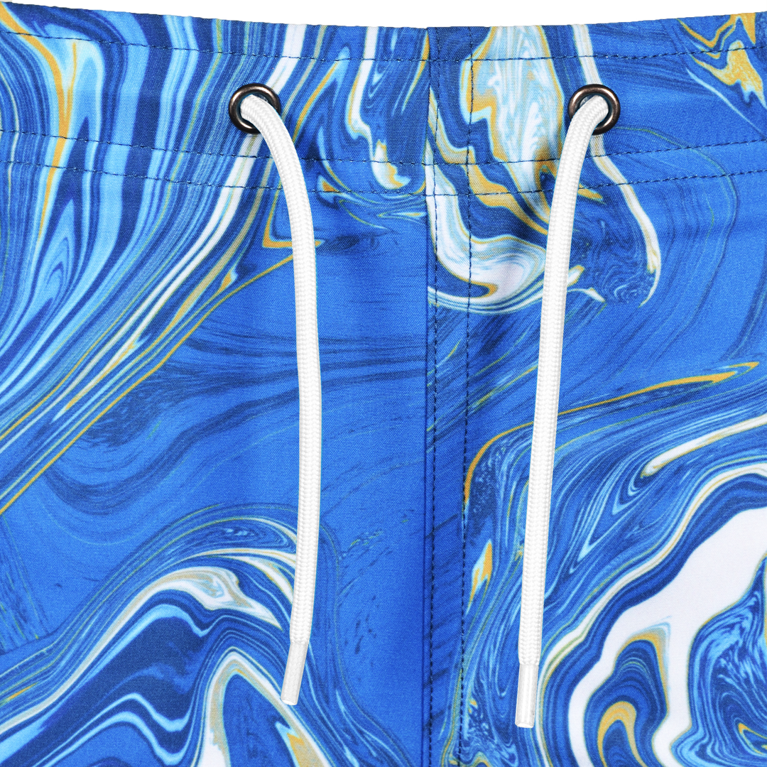 Oil Blue - Kid's Swim Short