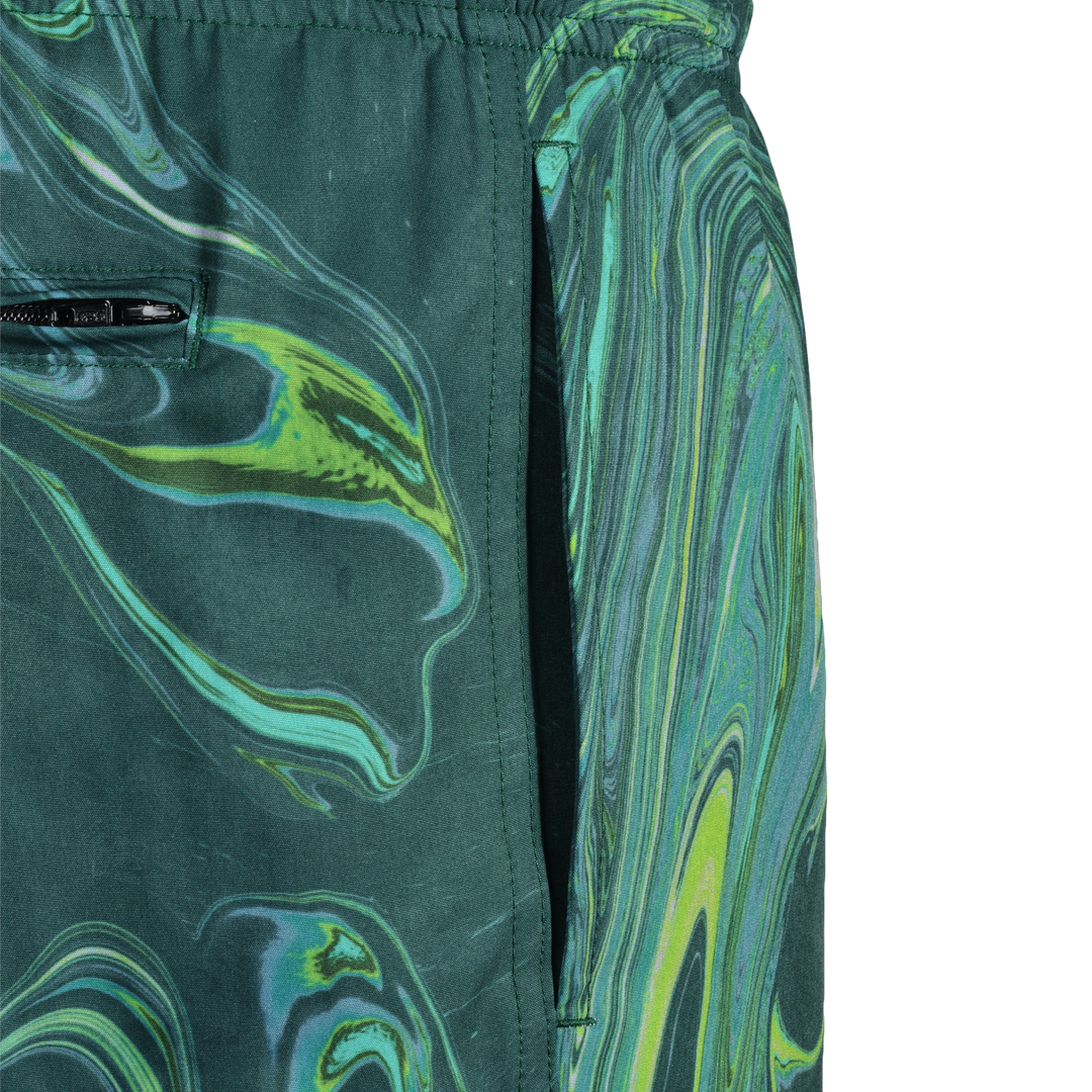 Oil Green - Kid's Swim Short