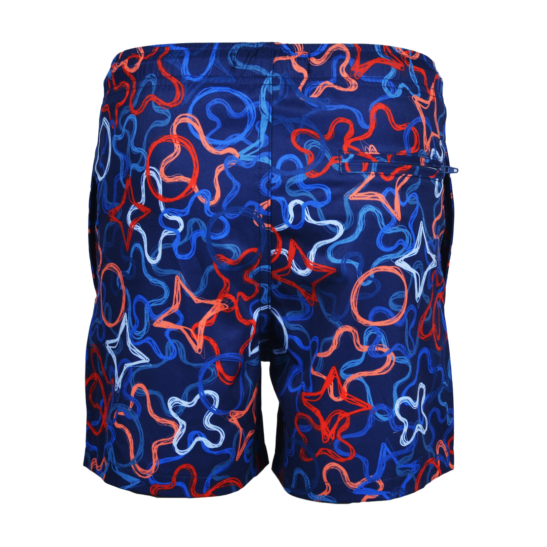 Quattro Red - Kid's T-shirt & Swim Short Set