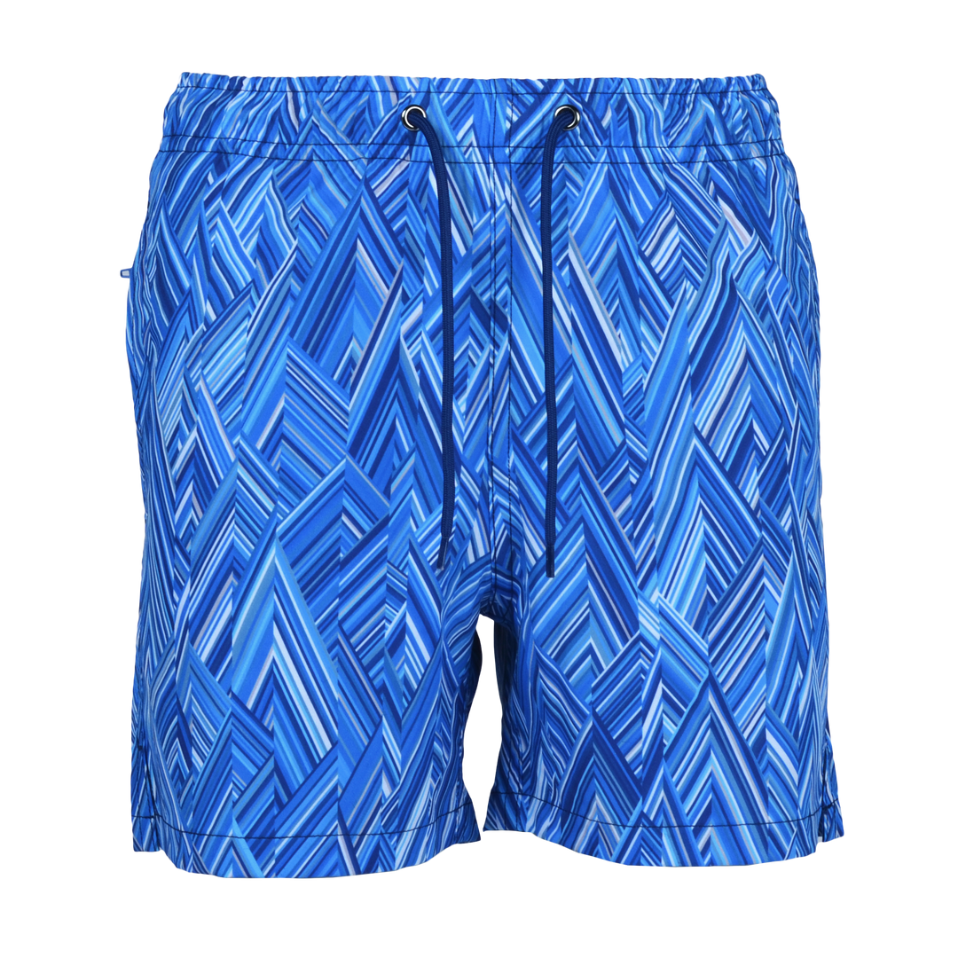 Shear Zig Santorini Shard - Kids T-Shirt & Swim Short Set