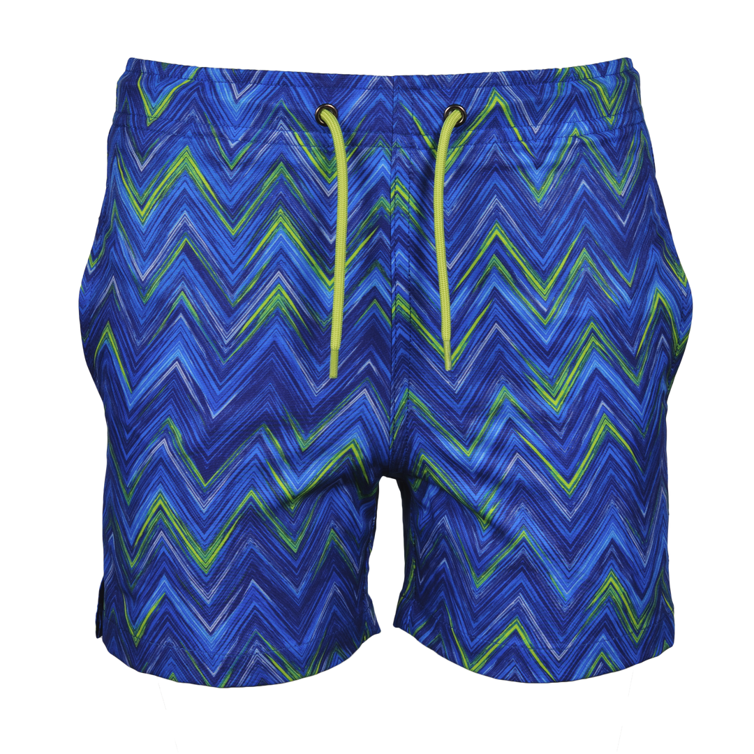 Space Zig Blue - Kid's T-shirt & Swim Short Set