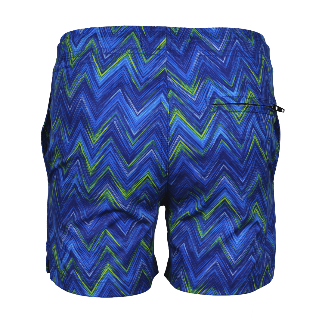 Space Zig Blue - Kid's T-shirt & Swim Short Set