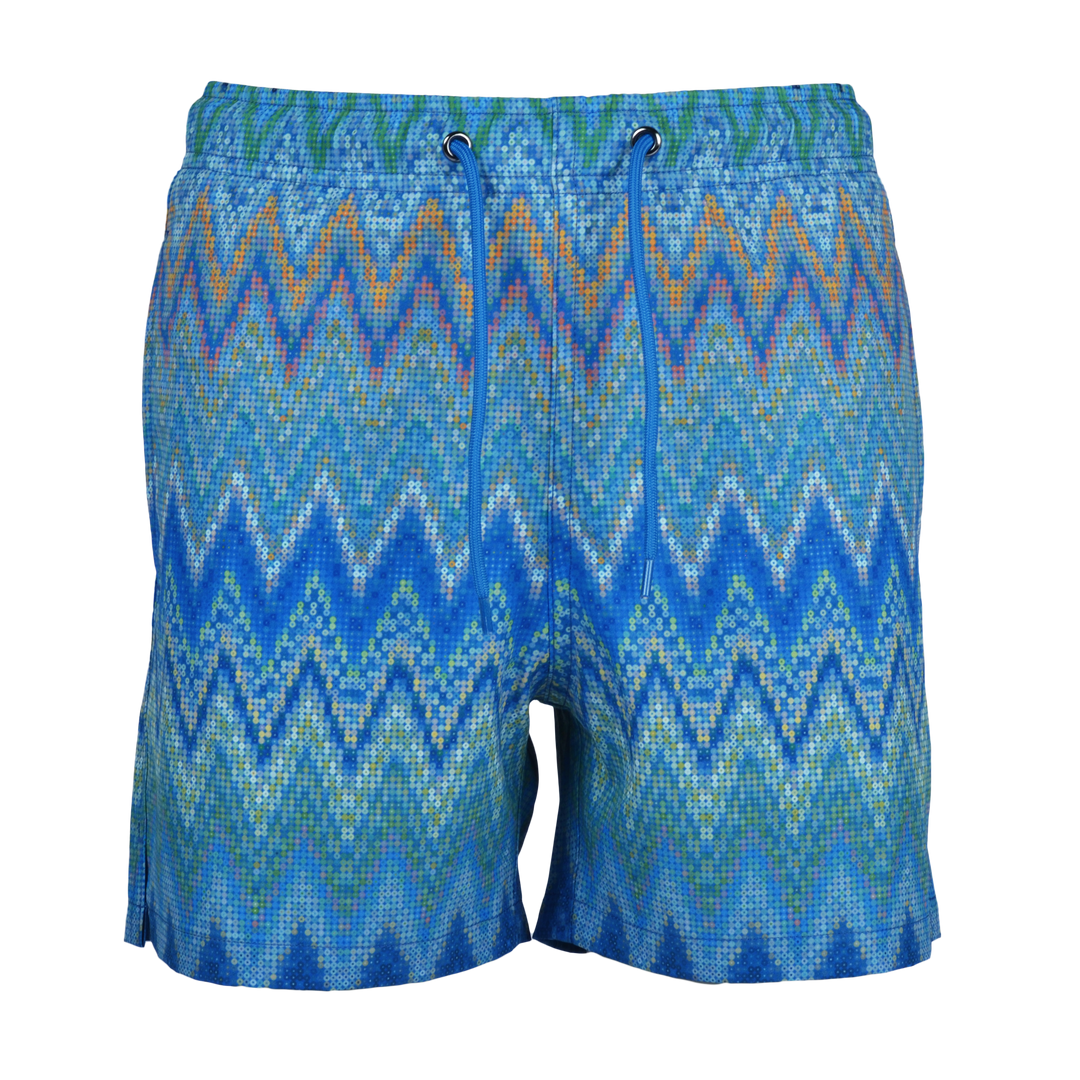 Sequin Zig Amalfi - Kids Swim Short