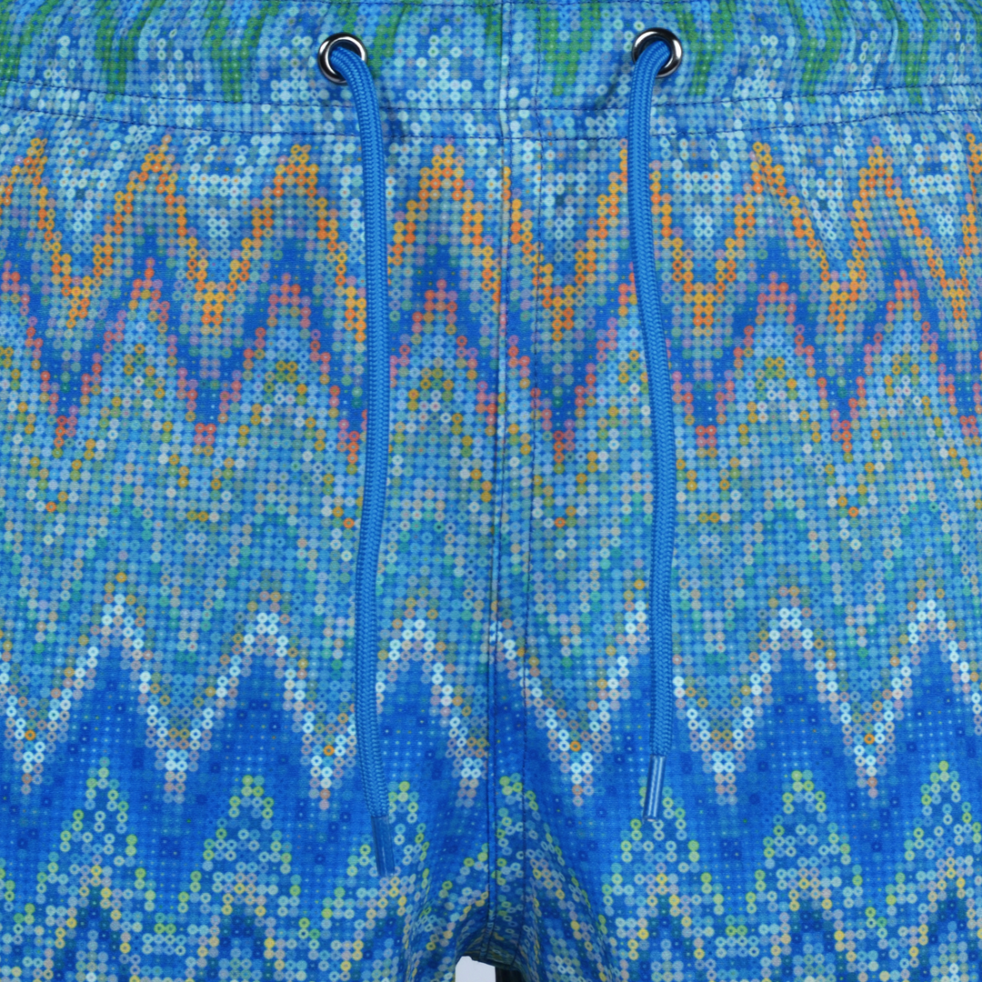 Sequin Zig Amalfi - Kids Swim Short