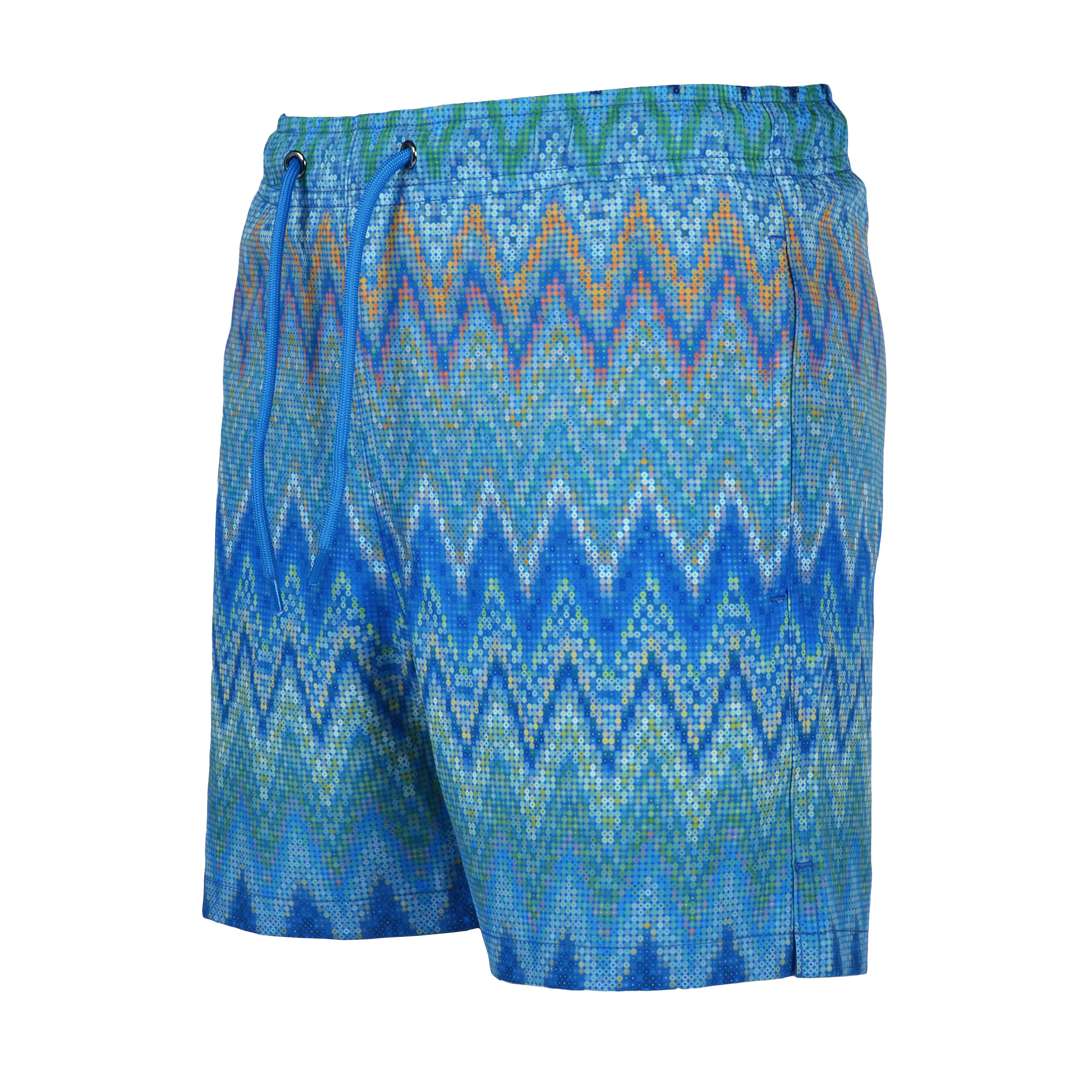 Sequin Zig Amalfi - Kids Swim Short