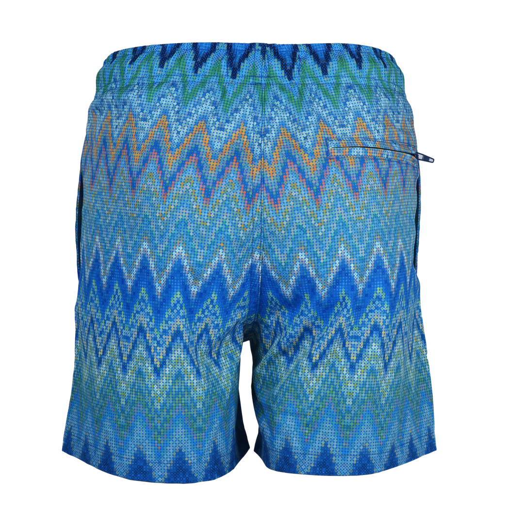 Sequin Zig Amalfi - Kids Swim Short