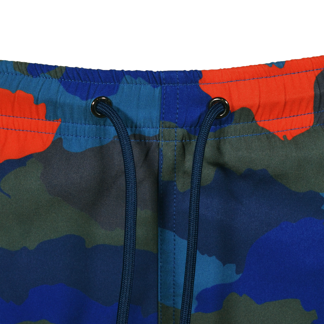 Camo Red - Kid's Swim Short