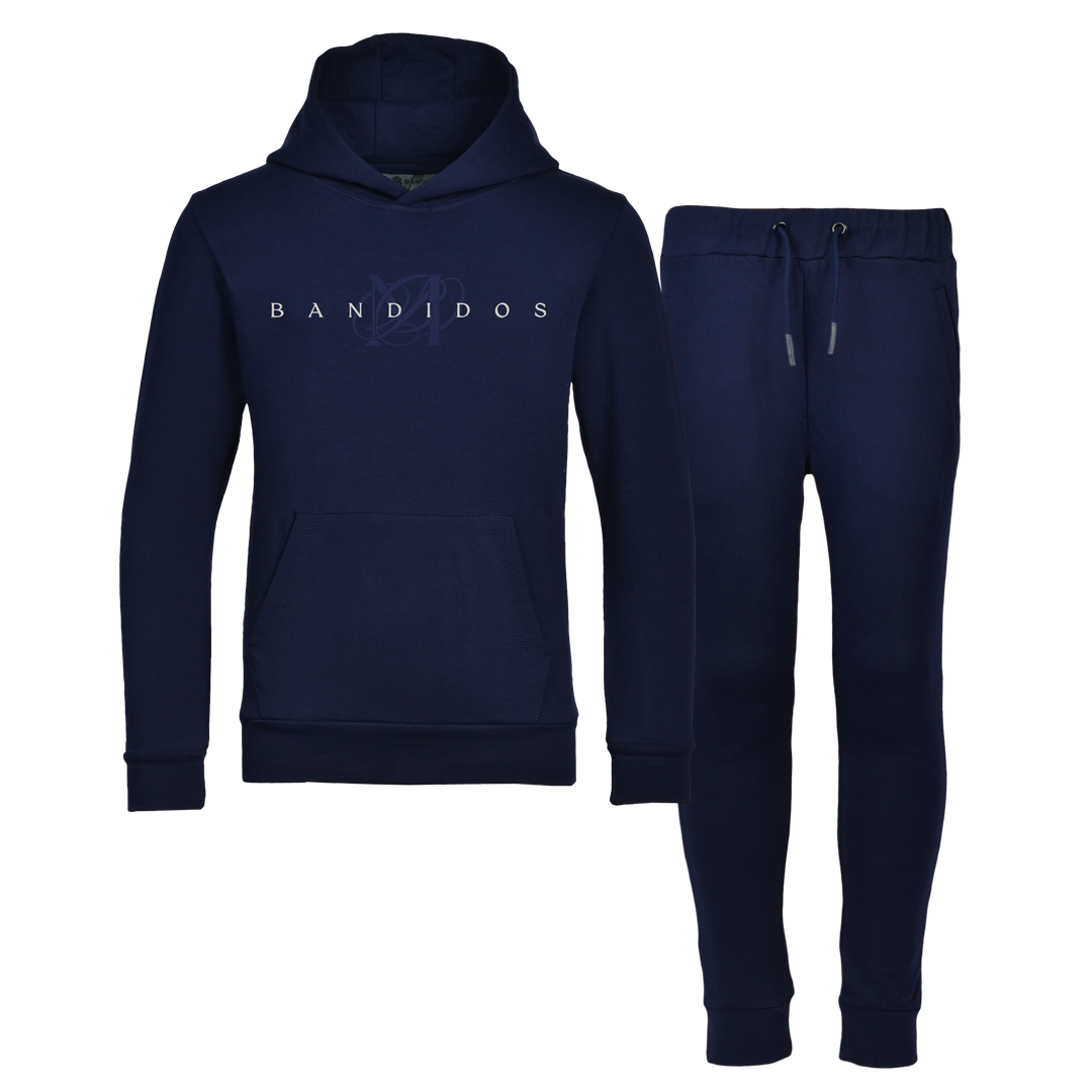 Monogram Logo - Kids Hoodie Tracksuit
