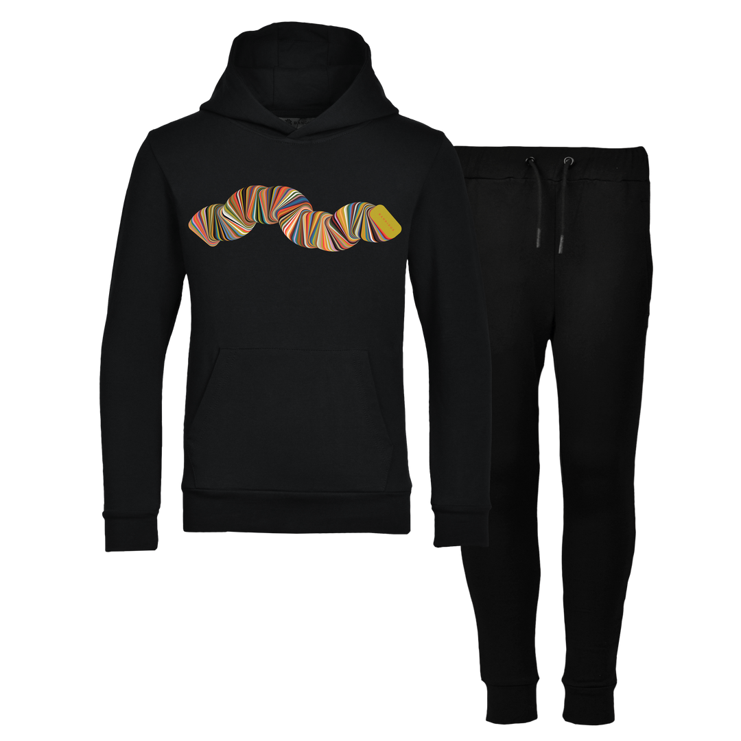 Ribbon Multi - Kids Hoodie Tracksuit