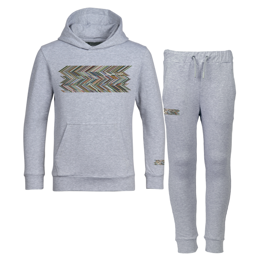Shear Zig Fall - Kid's Hoodie Tracksuit