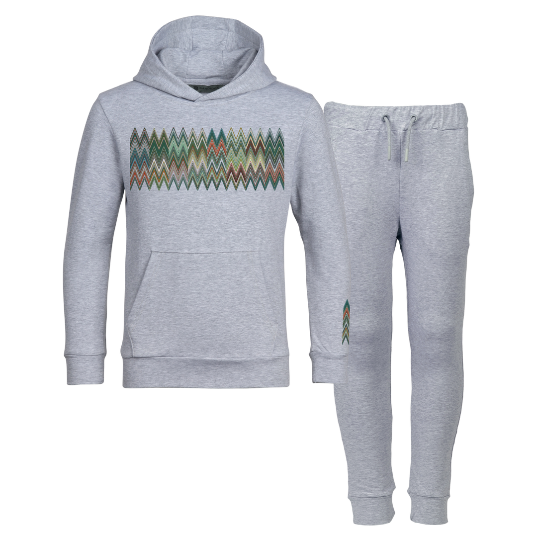 Scatter Zig - Kids Hoodie Tracksuit