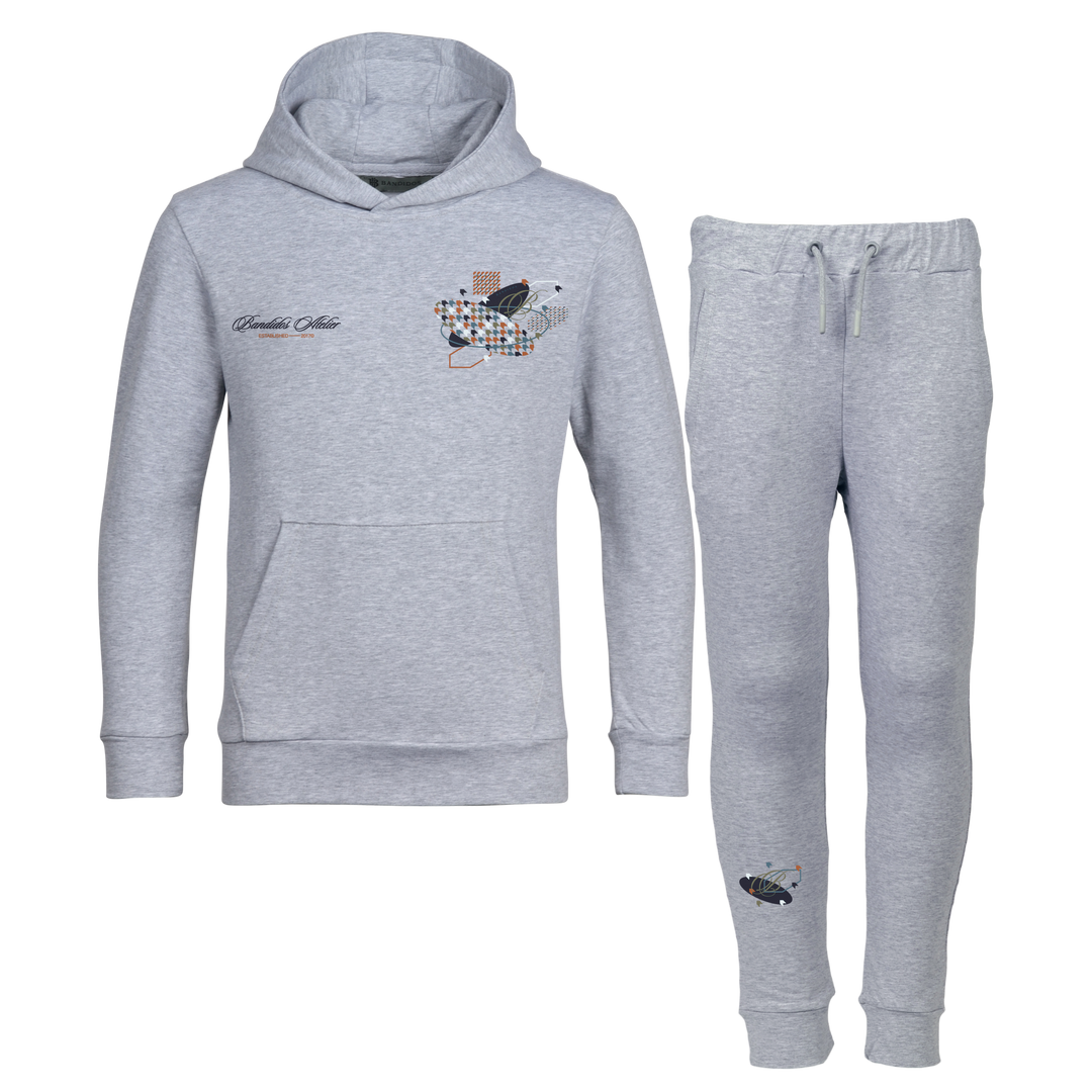 Vector Auburn - Kid's Hoodie Tracksuit