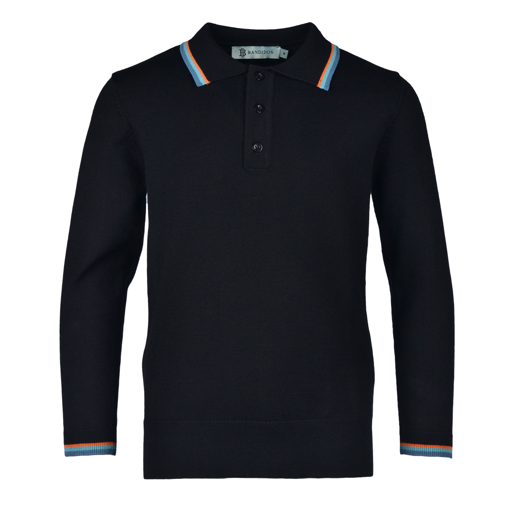 Kid's Trim Long Sleeve Polo