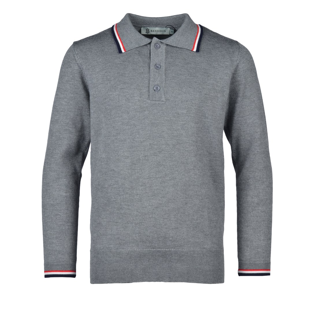 Kid's Trim Long Sleeve Polo