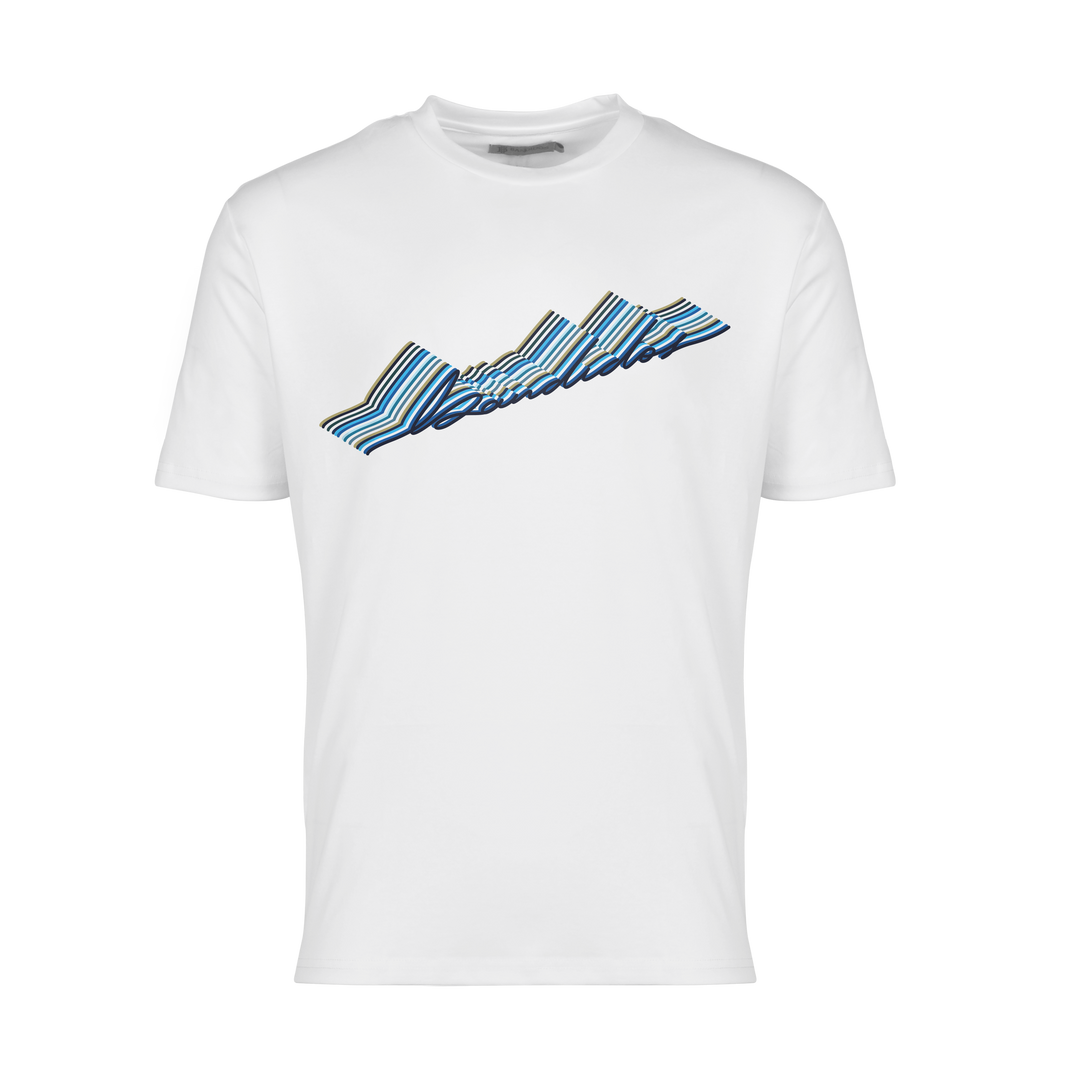 Autograph Navy Script - Men's T-shirt & Swim Short Set
