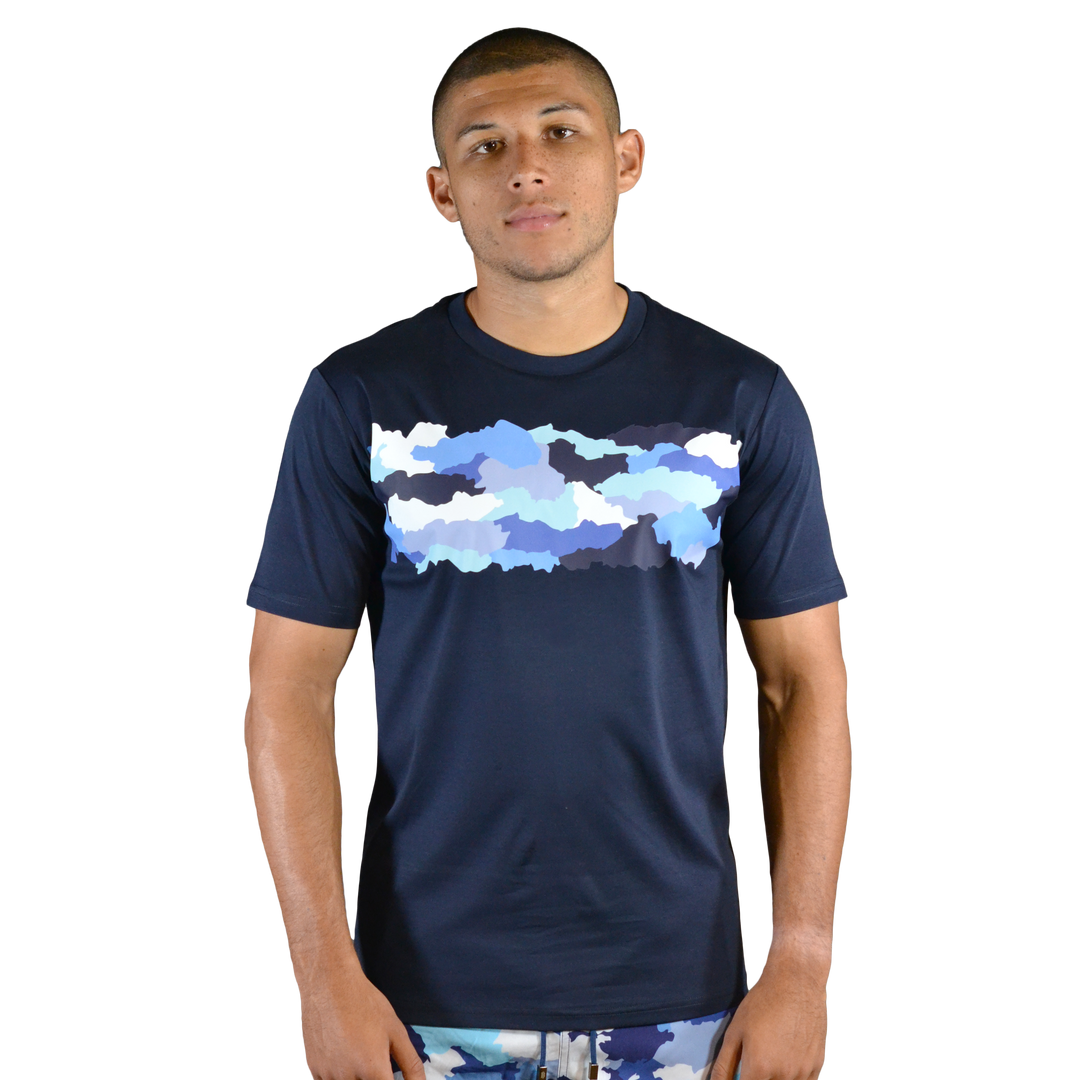 Camo Blue - Men's T-Shirt