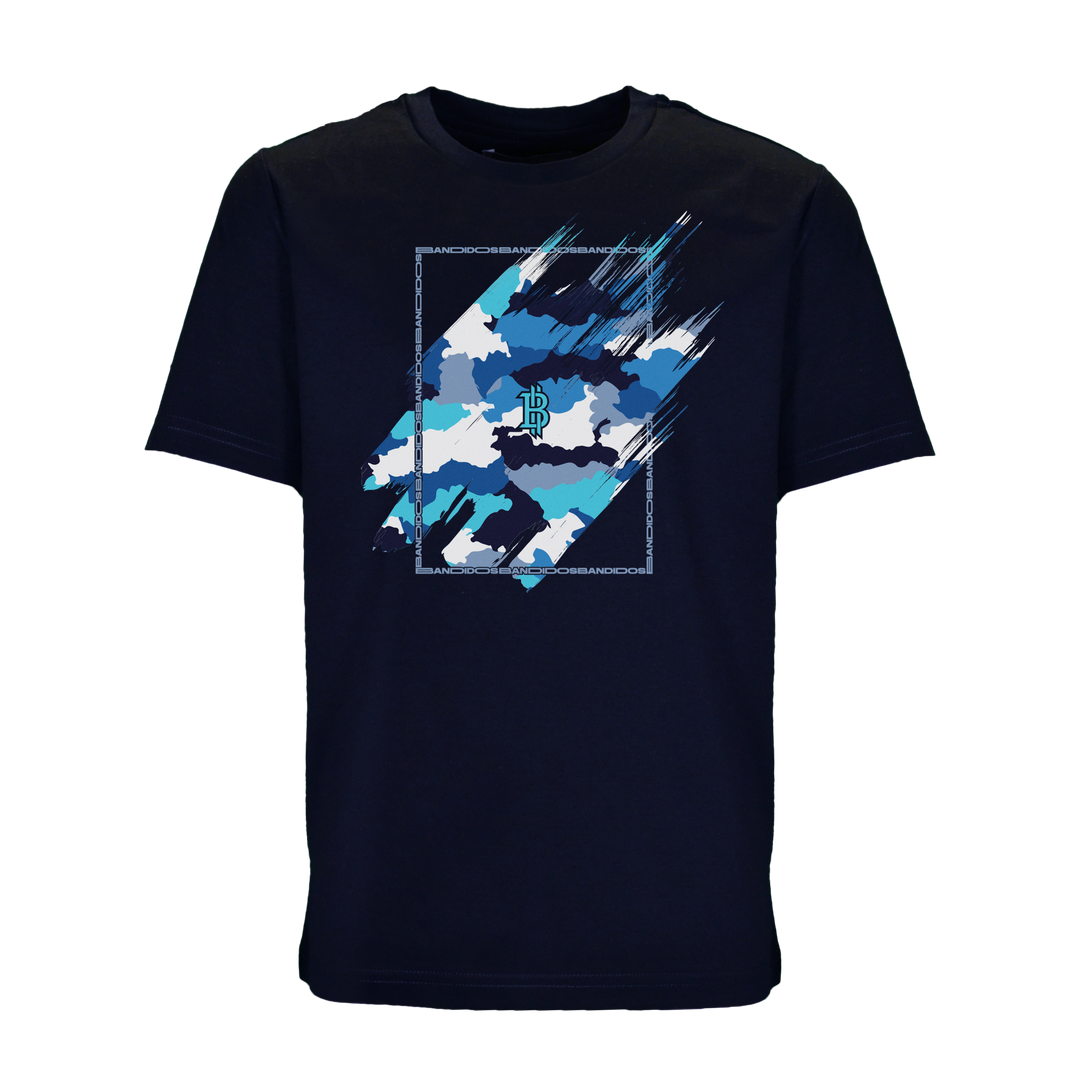 Camo Blue - Kid's T-Shirt