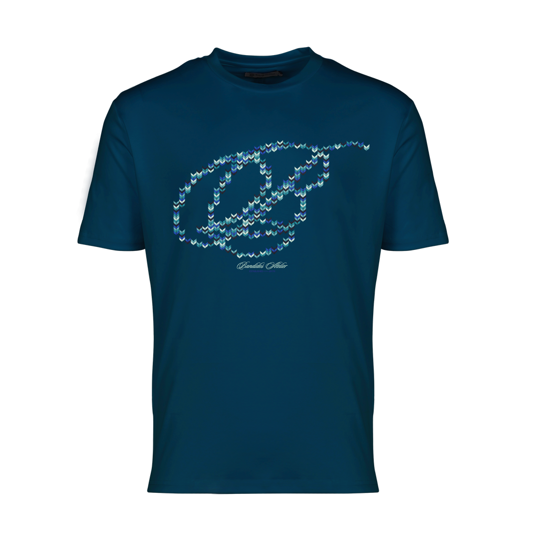 Crochet B Blue - Men's T-Shirt