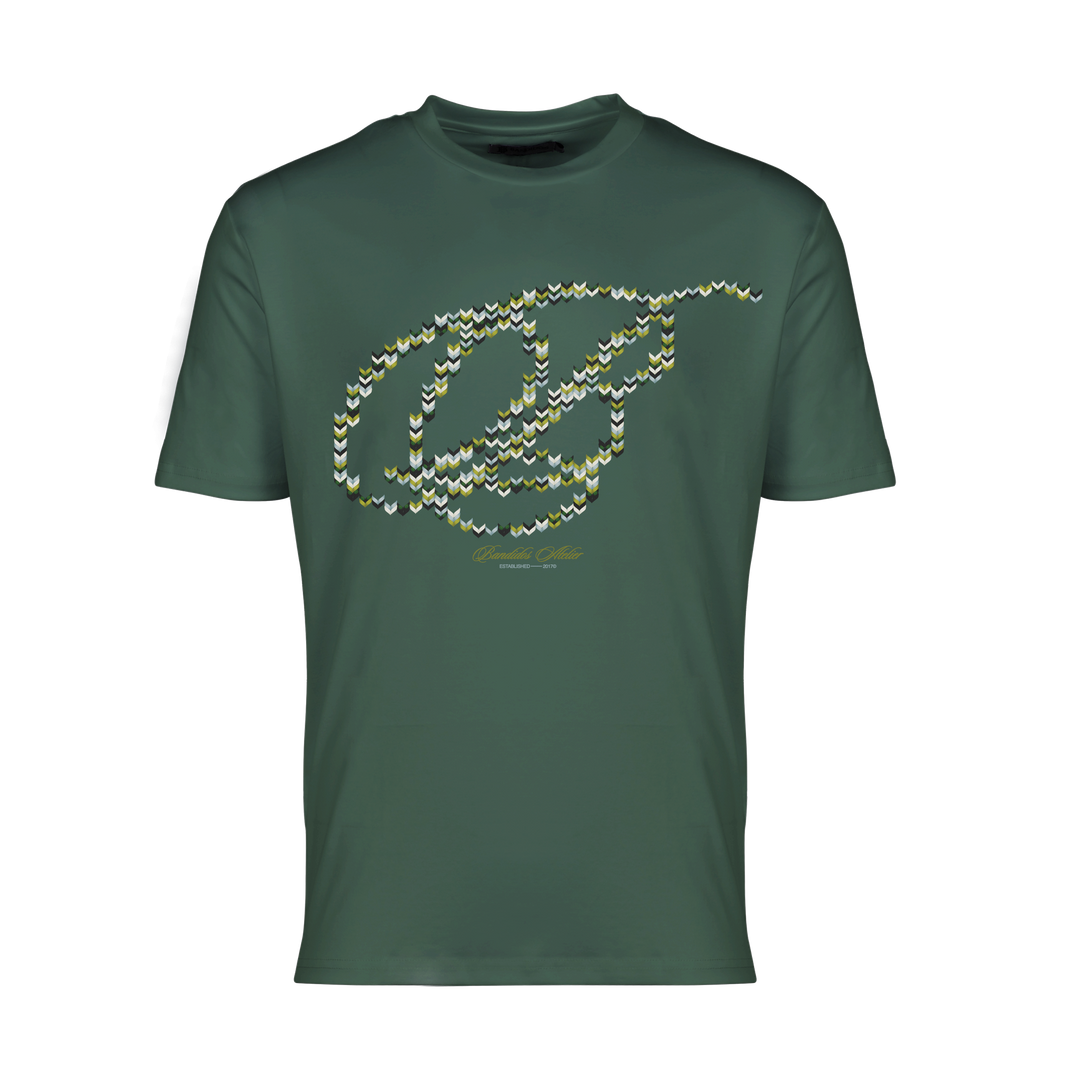 Crochet B Green - Men's T-Shirt