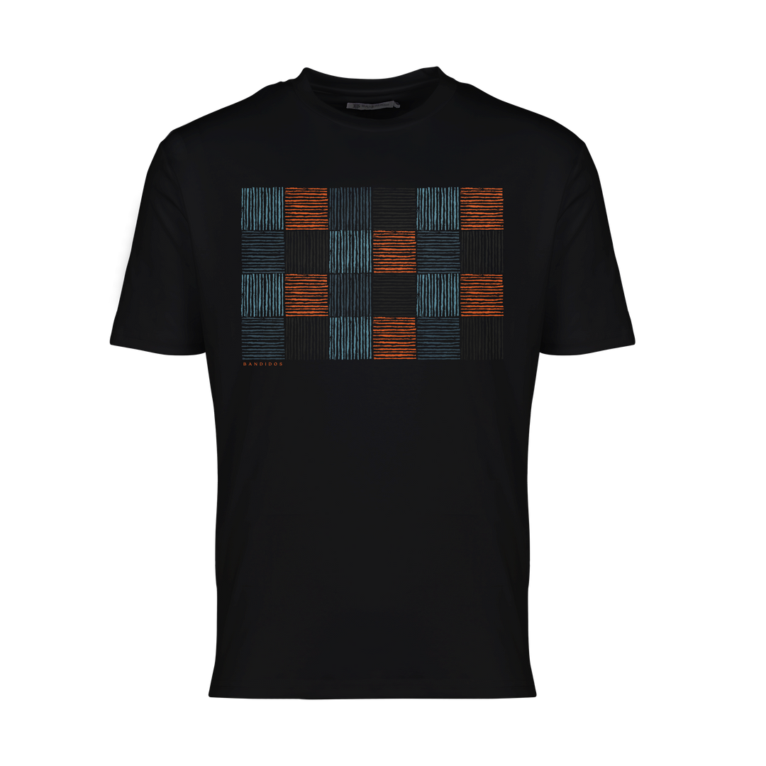 Checkers Teal - Men's T-Shirt