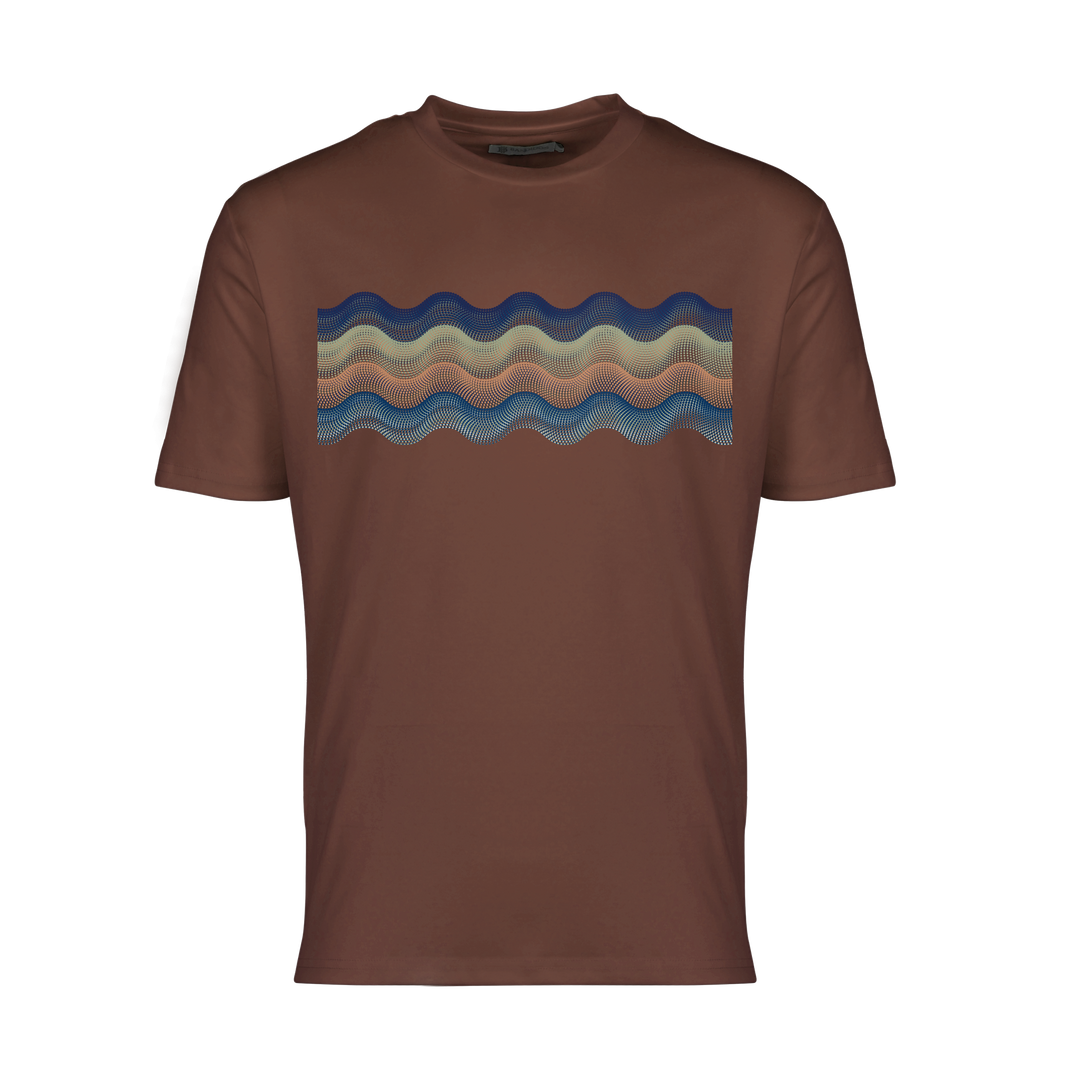 Dot Waves Marrakech Bar - Men's T-Shirt