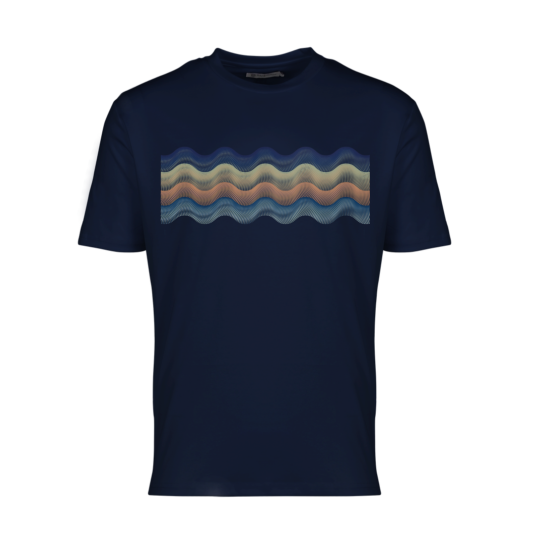 Dot Waves Marrakech Bar - Men's T-Shirt