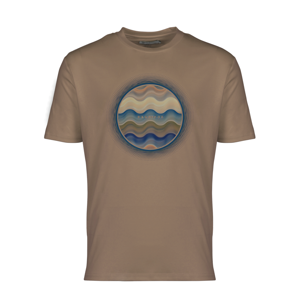 Dot Waves Marrakech Orb - Men's T-Shirt