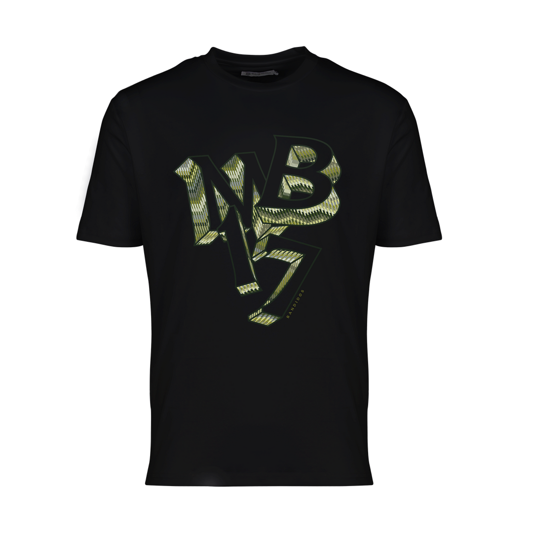 Line Zig Green MB17 - Men's T-Shirt