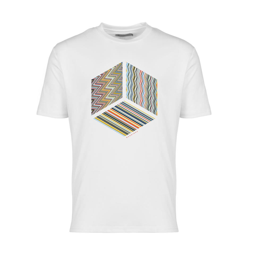 Multi Zig Multi Cube - Men's T-Shirt