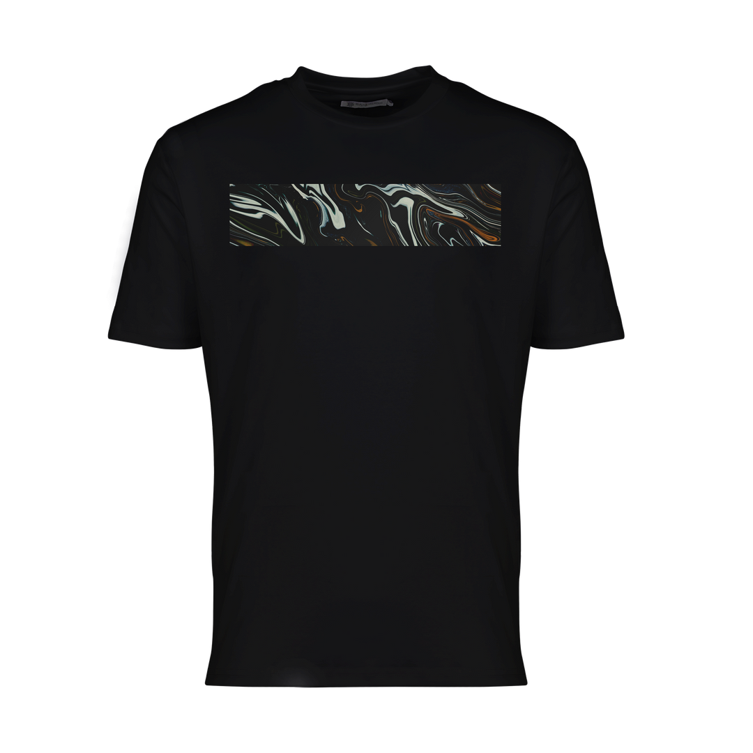 Oil Black Bar - Men's T-Shirt